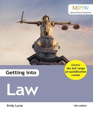 cover image of Getting into Law